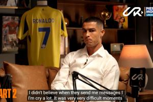 C羅：得知若塔去世時我不敢相信，我哭了很久，這令人非常難過