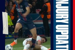 傷病分析師：阿什拉夫可能腓骨骨折+重度踝關(guān)節(jié)扭傷，極為嚴(yán)重！