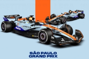 威廉姆斯賽車將用海灣石油涂裝，涂裝上用12種語言寫下493詞寄語