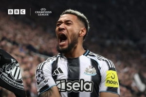 還是歐冠好打！紐卡本賽季4場(chǎng)歐冠進(jìn)10球，與10場(chǎng)英超進(jìn)球相同