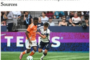 TA：尤文與城市集團(tuán)有意休斯頓20歲中場(chǎng)布魯克林-瑞恩斯