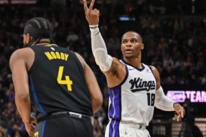 湖人火箭五連勝；雷霆終于輸了；三雙王們的記錄