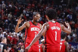 五連勝！KD僅得11分享受包夾 火箭3核驅(qū)動(dòng)體系成型無需再要莫蘭特