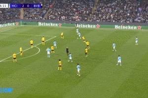 狀態(tài)火熱！福登遠射梅開二度 賴因德斯助攻雙響，曼城3-0領(lǐng)先多特