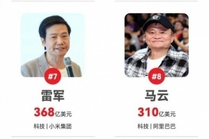 雷軍力壓馬云！2025中國富豪榜：鐘睒睒連續(xù)5年榜首 張一鳴第二馬化騰第三