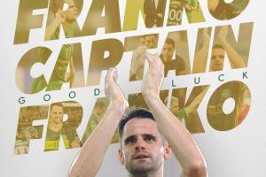 祝好！浙江隊(duì)官方：34歲隊(duì)長(zhǎng)弗蘭克賽季末離隊(duì)，將舉行告別儀式