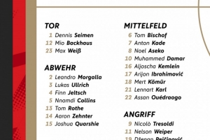 德國(guó)U21新一期名單：倫納特-卡爾、比朔夫、小伊布在列