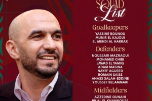 摩洛哥新一期名單：布努、阿姆拉巴特、迪亞斯在列，阿什拉夫傷缺