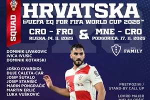 克羅地亞名單：莫德里奇領(lǐng)銜，格瓦迪奧爾、佩里西奇在列