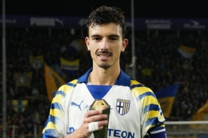 打入扳平進(jìn)球，意甲官方：帕爾馬后衛(wèi)普拉托當(dāng)選戰(zhàn)平米蘭全場(chǎng)最佳