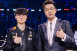 主持人劉航： 你很難不愛上這支T1 祝福Faker強(qiáng)者恒強(qiáng)！LPL加油吧