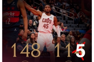 整活！騎士官推轉發(fā)NBA聲明 曬昨日比分圖給奇才加了一分