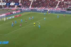 那不勒斯再丟一球，0-2落后博洛尼亞！盧庫米第66分鐘頭球破門