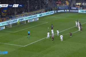 薩56突破造點，萊奧點射命中！米蘭客場2-0領(lǐng)先帕爾馬！