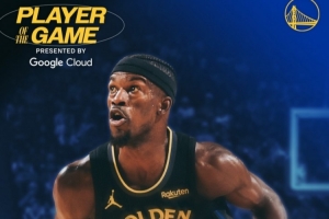 15中10砍下21+9+7！勇士官方曬本場最佳球員數(shù)據(jù)海報(bào)：巴特勒當(dāng)選