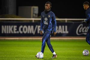 記者：卡馬文加腿筋不適，能否出戰(zhàn)烏克蘭存疑