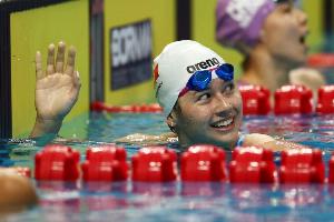 全運(yùn)會(huì)女子100米自由泳預(yù)賽：何詩(shī)蓓總排名第一晉級(jí)，張雨霏棄權(quán)