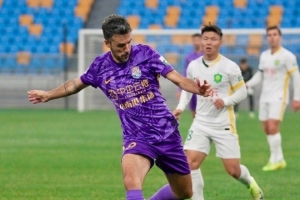 基萊斯破門，津門虎內(nèi)部教學(xué)賽1-2不敵國安