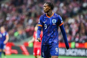 埃梅加談荷蘭國家隊(duì)首秀：我感到非常自豪 希望參加世界杯