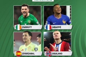 本輪歐洲世預(yù)賽最佳候選：姆巴佩、哈蘭德、奧亞薩瓦爾、帕洛特