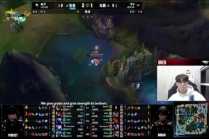 Oner：玄準(zhǔn)哥第一局看來(lái)是很緊張吧，大一直都不中啊玄準(zhǔn)哥