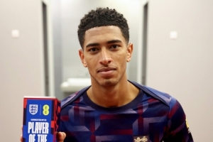 官方：貝林厄姆當(dāng)選對陣阿爾巴尼亞一役英格蘭隊(duì)內(nèi)最佳球員