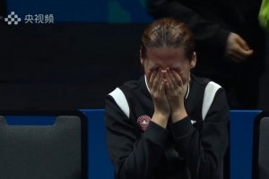 不容易！上海隊摘得全運會乒乓球女團銅牌，陳熠捂臉流下淚水