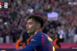 梅西附體！佩德里禁區(qū)游龍低射破門，巴薩1-0領(lǐng)先赫羅納！