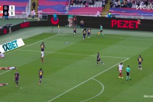 神鋒勞霍 補時絕殺！德容傳中，阿勞霍搶點破門絕殺赫羅納！