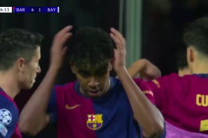 拉菲尼亞封神的夜晚，亞馬爾也打出了高水平表演！