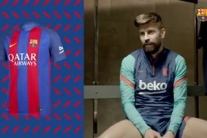 夢(mèng)幻聯(lián)動(dòng)！巴薩與歌手黃老板的聯(lián)名球衣拍攝花絮！