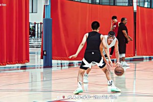 趙維倫單挑NBA超六普理查德，技術(shù)還是很細(xì)膩的