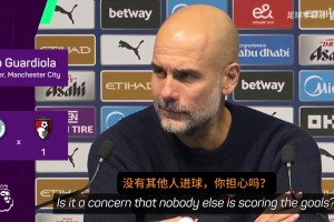 瓜迪奧拉：哈蘭德在曼城影響力已達(dá)梅羅級別，不擔(dān)心進(jìn)球依賴癥~