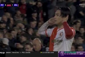 頭頂腳踢！日本球星上田綺世荷甲雙響！13球領(lǐng)跑射手榜！