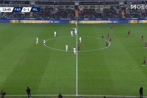 【集錦】意甲-薩56破門造點+空門不進萊奧點射 米蘭2-2帕爾馬