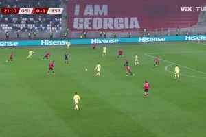 西班牙再下一城！法比安妙傳蘇比門迪領(lǐng)球挑射破門！