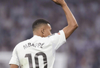 姆巴佩制勝球助皇馬1比0勝赫塔菲，賽季10球比肩三大傳奇