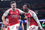 阿森納創(chuàng)歐冠歷史，首支連續(xù)7場擊敗西班牙球隊