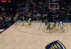 蝴蝶穿花！普爾持球突破吸引防守妙傳助瓊斯輕松上籃打中
