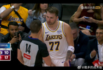 湖人10-17落后老鷹，蓋耶獨(dú)得11分