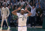 關(guān)鍵球！邁爾斯·特納最后15秒飆中三分助雄鹿反超1分